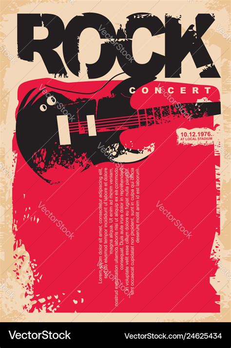 Rock Concert Poster Template